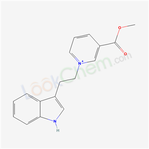 Pyridinium, 1-[2-(1H-indol-3-yl)ethyl]-3-(methoxycarbonyl)-, bromide