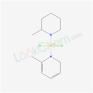 dichloroplatinum; 2-methyl-6H-pyridine; 2-methyl-3,4,5,6-tetrahydro-2H-pyridine cas  72151-34-9