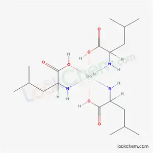 Molecular Structure of 32535-27-6 (cobalt(3+) tris[(1-carboxy-3-methylbutyl)azanide])