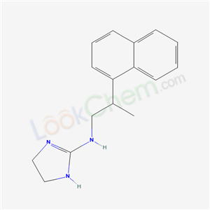 N-(2-naphthalen-1-ylpropyl)-4,5-dihydro-1H-imidazol-2-amine cas  51125-84-9