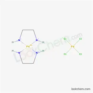 Molecular Structure of 14099-33-3 (2-azanidylethylazanide; palladium(+2) cation; tetrachloropalladium)