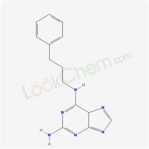 N-(3-phenylpropyl)-5H-purine-2,6-diamine cas  14051-73-1