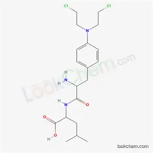 Molecular Structure of 66919-95-7 (4-[bis(2-chloroethyl)amino]phenylalanylleucine)