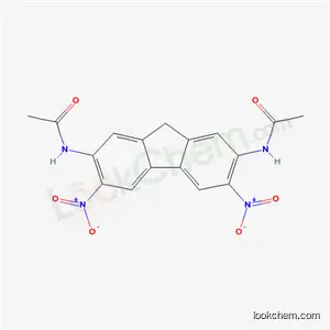 N-(7-acetamido-3,6-dinitro-9H-fluoren-2-yl)acetamide