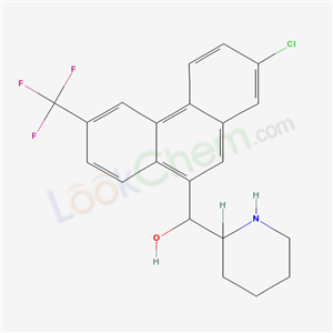 [2-Chloro-6-(trifluoromethyl)phenanthren-9-yl]-(2-piperidyl)methanol cas  38644-10-9
