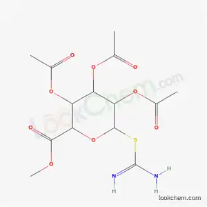 methyl 2,3,4-tri-O-acetyl-1-S-carbamimidoyl-1-thiohexopyranuronate