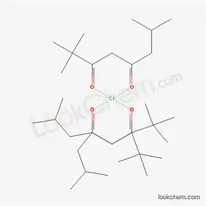 Molecular Structure of 69701-41-3 (2,2,7-trimethyloctane-3,5-dione - chromium (3:1))