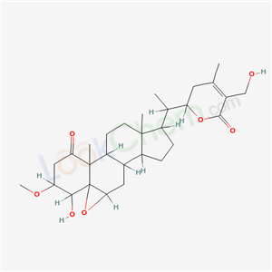 4,27-dihydroxy-3-methoxy-5,6:22,26-diepoxyergost-24-ene-1,26-dione