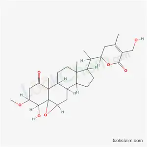 Molecular Structure of 73365-94-3 (4,27-dihydroxy-3-methoxy-5,6:22,26-diepoxyergost-24-ene-1,26-dione)