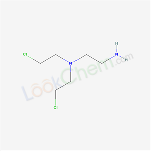 N,N-bis(2-chloroethyl)ethane-1,2-diamine cas  3399-66-4
