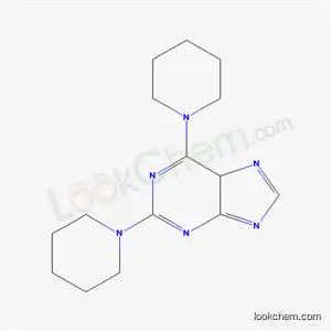 Molecular Structure of 1928-79-6 (2,6-di(piperidin-1-yl)-5H-purine)