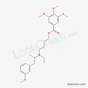 3,4,5-トリメトキシ安息香酸4-[エチル(3-メトキシ-α-メチルフェネチル)アミノ]ブチル