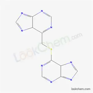 Molecular Structure of 3389-38-6 (6-[(5H-purin-6-ylmethyl)sulfanyl]-5H-purine)