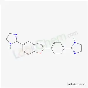 2-{4-[5-(4,5-dihydro-1H-imidazol-2-yl)-1-benzofuran-2-yl]phenyl}-4,5-dihydro-1H-imidazole