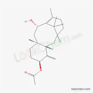 Molecular Structure of 337515-55-6 ((5alpha,10beta)-10-hydroxytaxa-4(20),11-dien-5-yl acetate)