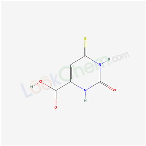 2-oxo-6-sulfanylidene-3H-pyrimidine-4-carboxylic acid cas  6303-57-7