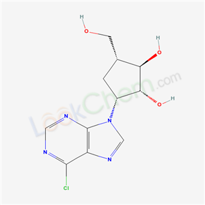 1,2-Cyclopentanediol,3-(6-chloro-9H-purin-9-yl)-5-(hydroxymethyl)-,(1α,2β,3β,5β)-