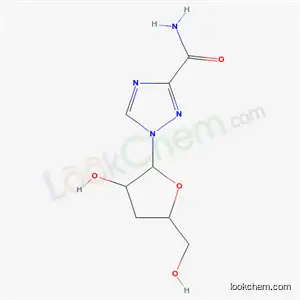 Molecular Structure of 57198-11-5 (1-(3-deoxypentofuranosyl)-1H-1,2,4-triazole-3-carboxamide)