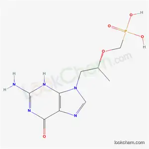 ({[(2R)-1-(2-amino-6-oxo-3,6-dihydro-9H-purin-9-yl)propan-2-yl]oxy}methyl)phosphonic acid