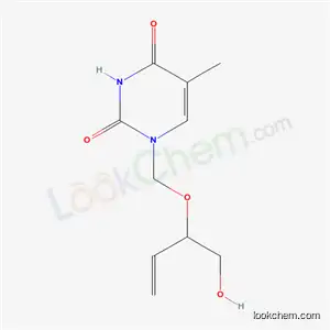 1-{[(1-hydroxybut-3-en-2-yl)oxy]methyl}-5-methylpyrimidine-2,4(1H,3H)-dione