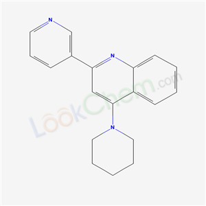 4-(PIPERIDIN-1-YL)-2-(PYRIDIN-3-YL)QUINOLINECAS