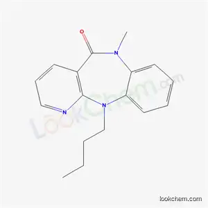Molecular Structure of 132686-79-4 (11-butyl-6-methyl-6,11-dihydro-5H-pyrido[2,3-b][1,5]benzodiazepin-5-one)