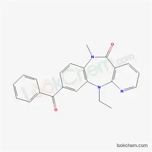 Molecular Structure of 133626-94-5 (9-benzoyl-11-ethyl-6-methyl-6,11-dihydro-5H-pyrido[2,3-b][1,5]benzodiazepin-5-one)