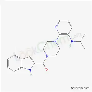 (4-methyl-1H-indol-2-yl){4-[3-(propan-2-ylamino)pyridin-2-yl]piperazin-1-yl}methanone