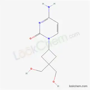 Molecular Structure of 138420-50-5 (4-amino-1-[3,3-bis(hydroxymethyl)cyclobutyl]pyrimidin-2(1H)-one)