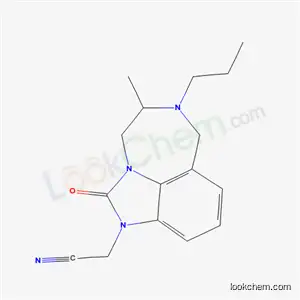 (5-methyl-2-oxo-6-propyl-4,5,6,7-tetrahydroimidazo[4,5,1-jk][1,4]benzodiazepin-1(2H)-yl)acetonitrile