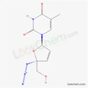 1-[(2R,5S)-5-azido-5-(hydroxymethyl)-2,5-dihydrofuran-2-yl]-5-methylpyrimidine-2,4(1H,3H)-dione