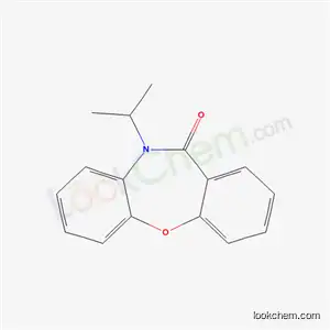 Molecular Structure of 135810-42-3 (10-(propan-2-yl)dibenzo[b,f][1,4]oxazepin-11(10H)-one)