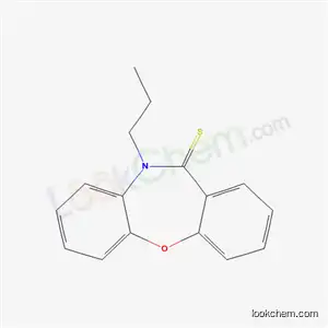 Molecular Structure of 135810-43-4 (10-propyldibenzo[b,f][1,4]oxazepine-11(10H)-thione)