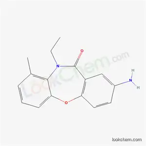 Molecular Structure of 140412-93-7 (2-amino-10-ethyl-9-methyldibenzo[b,f][1,4]oxazepin-11(10H)-one)