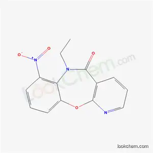 Molecular Structure of 140413-19-0 (6-ethyl-7-nitropyrido[2,3-b][1,5]benzoxazepin-5(6H)-one)