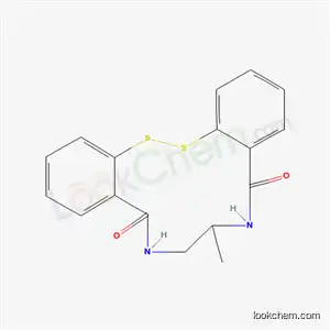 7-methyl-6,7,8,9-tetrahydrodibenzo[c,k][1,2,6,9]dithiadiazacyclododecine-5,10-dione
