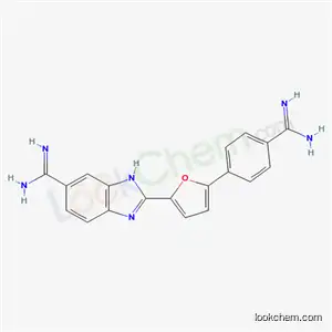 2-[5-(4-carbamimidoylphenyl)furan-2-yl]-1H-benzimidazole-6-carboximidamide
