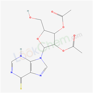 9-(2,3-di-O-acetylpentofuranosyl)-3,9-dihydro-6H-purine-6-thione