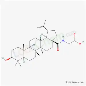 Molecular Structure of 174740-40-0 (Betulinic acid gly deriv.)