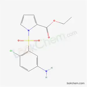Molecular Structure of 173908-43-5 (ethyl 1-[(5-amino-2-chlorophenyl)sulfonyl]-1H-pyrrole-2-carboxylate)