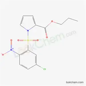 propyl 1-[(5-chloro-2-nitrophenyl)sulfonyl]-1H-pyrrole-2-carboxylate