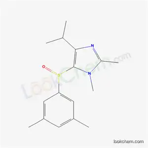 Molecular Structure of 178979-97-0 (5-[(3,5-dimethylphenyl)sulfinyl]-1,2-dimethyl-4-(1-methylethyl)-1H-imidazole)