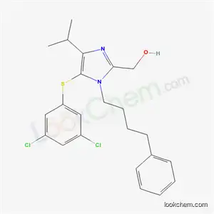 {5-[(3,5-dichlorophenyl)sulfanyl]-4-(1-methylethyl)-1-(4-phenylbutyl)-1H-imidazol-2-yl}methanol