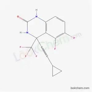 4-(cyclopropylethynyl)-5,6-difluoro-4-(trifluoromethyl)-3,4-dihydroquinazolin-2(1H)-one