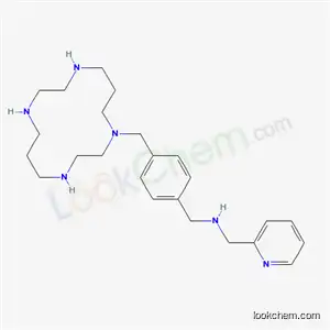 2-Pyridinemethanamine, N-((3-(1,4,8,11-tetraazacyclotetradec-1-ylmethyl)phenyl)methyl)-