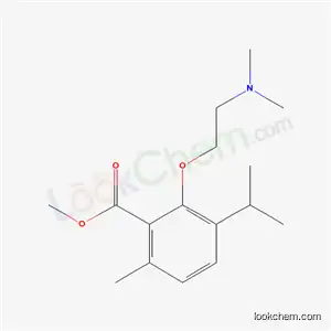 3-[2-(디메틸아미노)에톡시]-p-시멘-2-카르복실산 메틸 에스테르