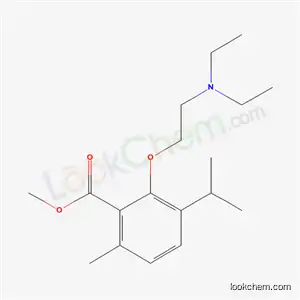 3-[2-(ジエチルアミノ)エトキシ]-p-シメン-2-カルボン酸メチル