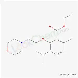 3-(2-모르폴리노에톡시)-p-사이멘-2-카르복실산 에틸 에스테르