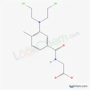 N-[3-비스(2-클로로에틸)아미노-4-메틸벤조일]글리신 나트륨염
