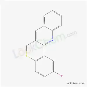 6H-(1)BENZOTHIOPYRANO(4,3-b)QUINOLINE, 2-FLUORO-